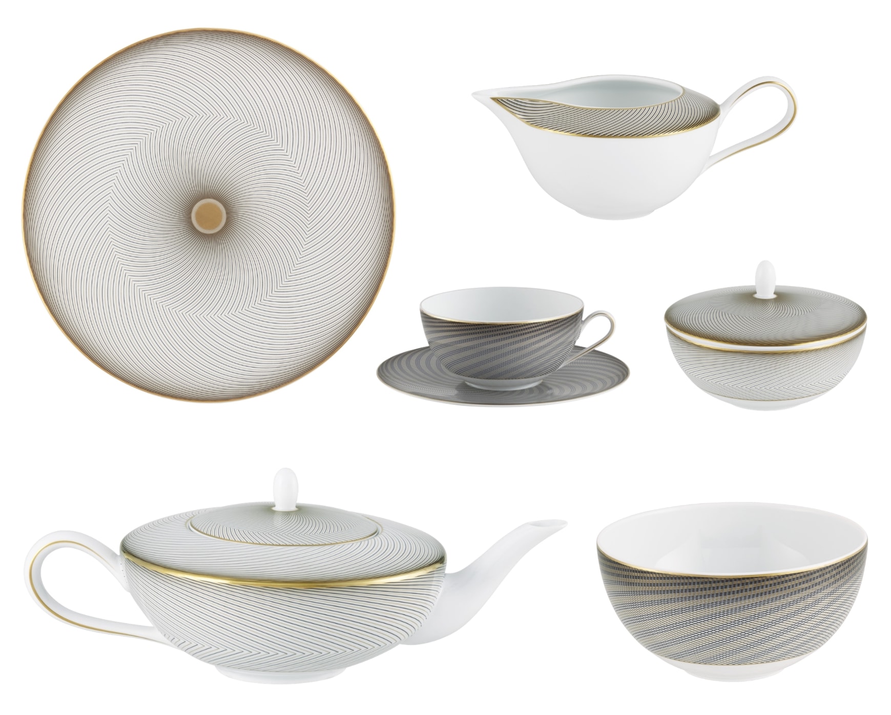 Raynaud, Oskar, Breakfast set for 6 persons