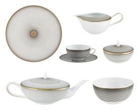 Raynaud, Oskar, Breakfast set for 6 persons