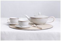 Raynaud, Oskar, Grand dining set for 8 persons
