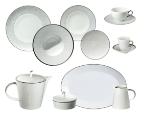 Raynaud, Minéral platinum, Essential set for 6 persons
