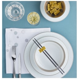 Raynaud, Minéral platinum, Breakfast set for 6 persons