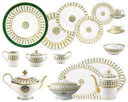 Bernardaud, Constance, Grand dining set for 8 persons