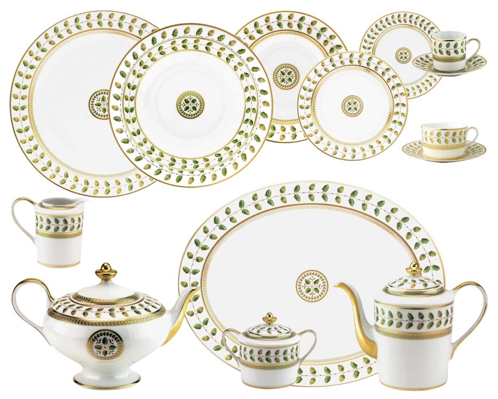 Bernardaud, Constance, Dinner set for 6 persons