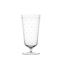 Lobmeyr, Rothschild stars, Beer glass on stem