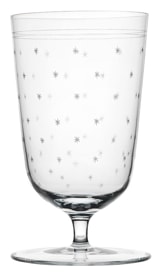 Lobmeyr, Rothschild stars, Water glass on stem