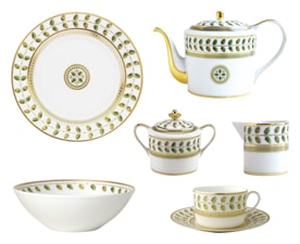 Bernardaud, Constance, Breakfast set for 6 persons