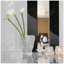Lalique, Bacchantes vases, Vase, clear