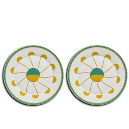 Reflections Copenhagen, Porcelain, Pair of Pedra Bread Plates