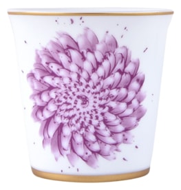 Bernardaud, In bloom, Tumbler with fragrance home candle