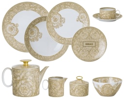 Versace, Barocco Beige, Essential set for 6 persons