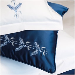 Jesurum, Plumes bed linen, Blue, Top Sheet