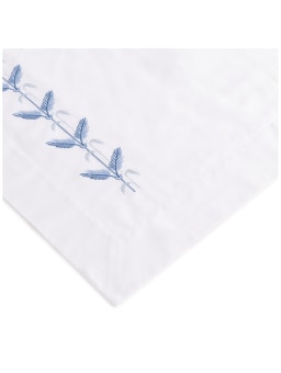 Jesurum, Plumes bed linen, Blue, Pillowcase