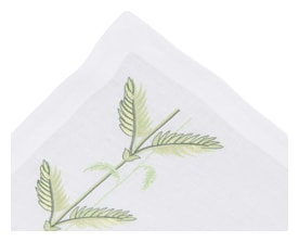 Jesurum, Plumes table set, Green, Place mat