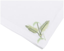 Jesurum, Plumes table set, Green, Napkin