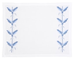 Jesurum, Plumes table set, Blue, Place mat