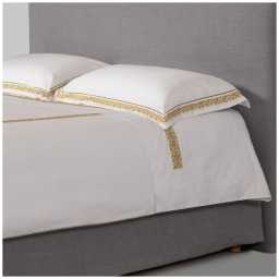 Jesurum, Masai bed linen, Olive, Top Sheet