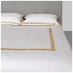 Jesurum, Masai bed linen, Olive, Top Sheet