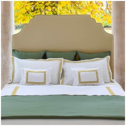 Jesurum, Masai bed linen, Olive, Top Sheet