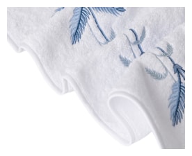 Jesurum, Plumes towels, Blue, Hand Towel