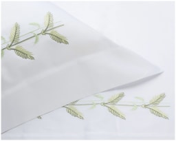 Jesurum, Plumes bed linen, Green, Top Sheet