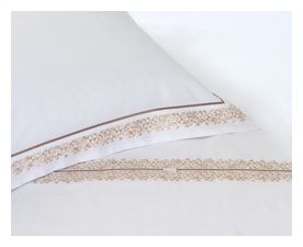 Jesurum, Masai bed linen, Beige, Top Sheet