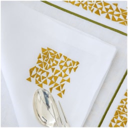 Jesurum, Masai table set, Olive, Place mat