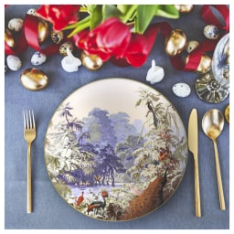Haviland, Le Brésil, Breakfast set for 6 persons