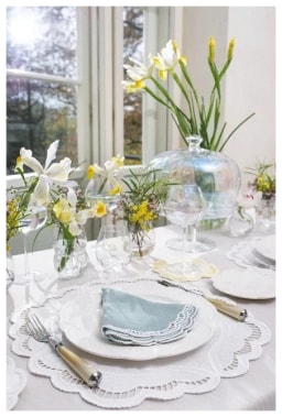 TRUFFLE BEE, OYSTER, Placemats set of 2