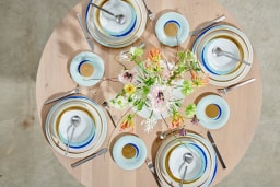 Fürstenberg, Fluen shifting colors, Pasta plate