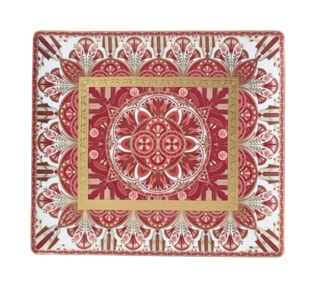 Haviland, Rêves du Nil Purple, Rectangular tray