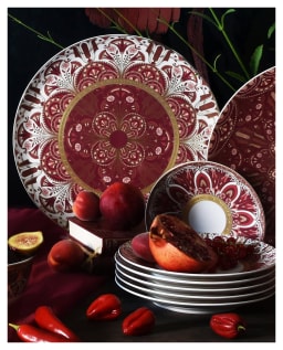 Haviland, Rêves du Nil Purple, Rectangular tray