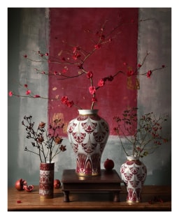 Haviland, Rêves du Nil Purple, Vase, medium