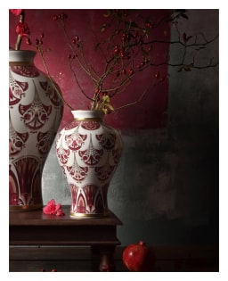 Haviland, Rêves du Nil Purple, Vase, large