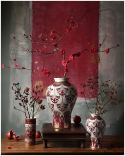 Haviland, Rêves du Nil Purple, Prestige vase