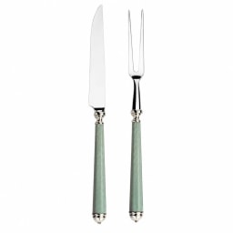 Alain Saint-Joanis, Wave almond inox, stainless steel, Carving set