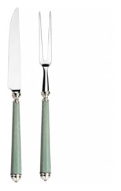 Alain Saint-Joanis, Wave almond inox, stainless steel, Carving set