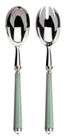 Alain Saint-Joanis, Wave almond inox, stainless steel, Salad serving set