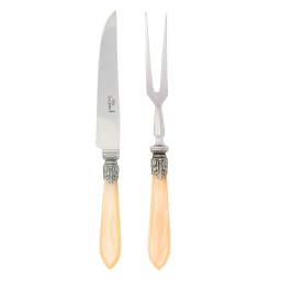 Alain Saint-Joanis, Colchique, stainless steel, Carving set