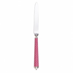Alain Saint-Joanis, Croisette Pink, silver plated, Dessert knife