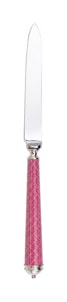 Alain Saint-Joanis, Croisette Pink, silver plated, Dessert knife