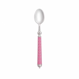 Alain Saint-Joanis, Croisette Pink, silver plated, Moka spoon