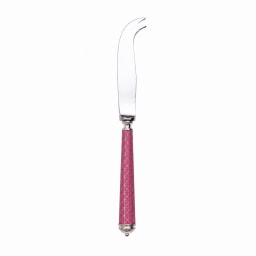 Alain Saint-Joanis, Croisette Pink, silver plated, Large cheese knife