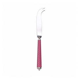 Alain Saint-Joanis, Croisette Pink, silver plated, Large cheese knife