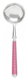Alain Saint-Joanis, Croisette Pink, silver plated, Cream ladle