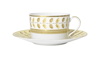 Bernardaud, Constance Jaune, Breakfast cup and saucer
