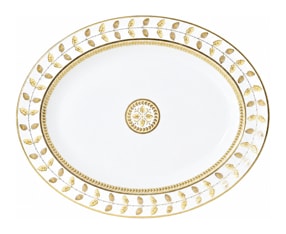 Bernardaud, Constance Jaune, Oval platter, medium