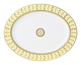 Bernardaud, Constance Jaune, Oval platter, large