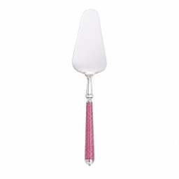 Alain Saint-Joanis, Croisette Pink, silver plated, Cake server