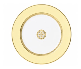 Bernardaud, Constance Jaune, Presentation plate