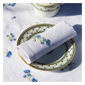 Valombreuse, Bleuet table linen, Napkin